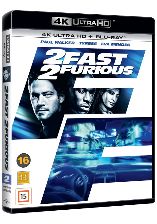 2 fast 2 furious ryhmässä KODINELEKTRONIIKKA / Ääni & Kuva / TV & Tarvikkeet / Elokuvat / Blu-ray @ TP E-commerce Nordic AB (D04283)