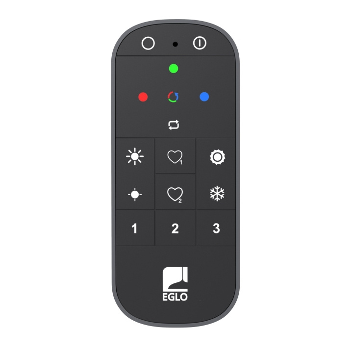 Eglo Connect-Z kauko-ohjain musta - Zigbee, Bluetooth ryhmässä KODINELEKTRONIIKKA / Ääni & Kuva / TV & Tarvikkeet / Kaukosäätimet @ TP E-commerce Nordic AB (D04371)