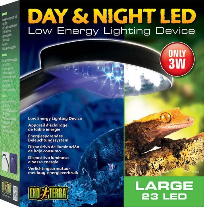 Exoterra Day & Night Led 3W 22 valkoista/2 sinistä lediä - (205.2906) ryhmässä KOTI, TALOUS JA PUUTARHA / Lemmikkitarvikkeet / Tarvikkeet terraarioihin @ TP E-commerce Nordic AB (D04385)