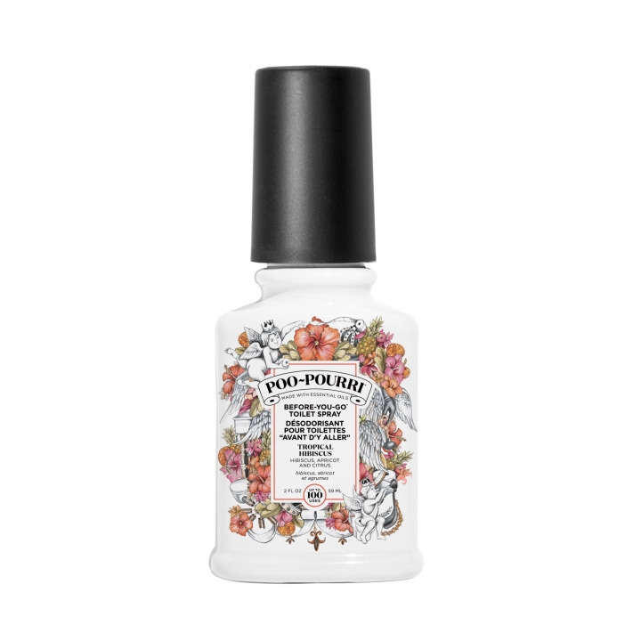 Poo~Pourri Tropical Hibiscus WC-suihke 59 ml ryhmässä KAUNEUS JA TERVEYS / Tuoksut & Parfyymit / Muut tuoksut / Tuoksu diffuusori @ TP E-commerce Nordic AB (D04422)