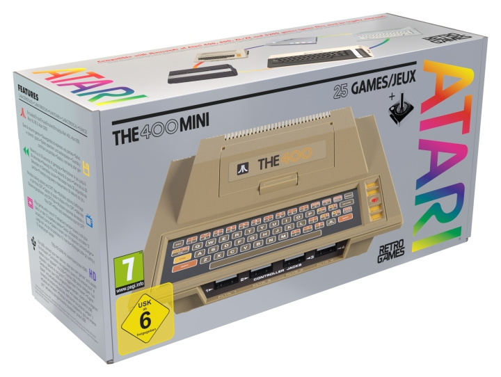 Atari THE400 Mini ryhmässä KODINELEKTRONIIKKA / Pelikonsolit & Tarvikkeet / Muut pelit @ TP E-commerce Nordic AB (D04443)