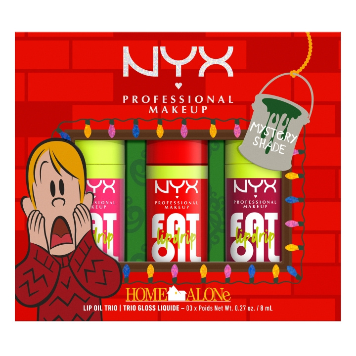 NYX Professional Makeup Fat Oil Lip Drip Trip Makeup lahjapakkaus ryhmässä KAUNEUS JA TERVEYS / Meikit / Huulet / Huulikiilto / Plumper @ TP E-commerce Nordic AB (D04484)