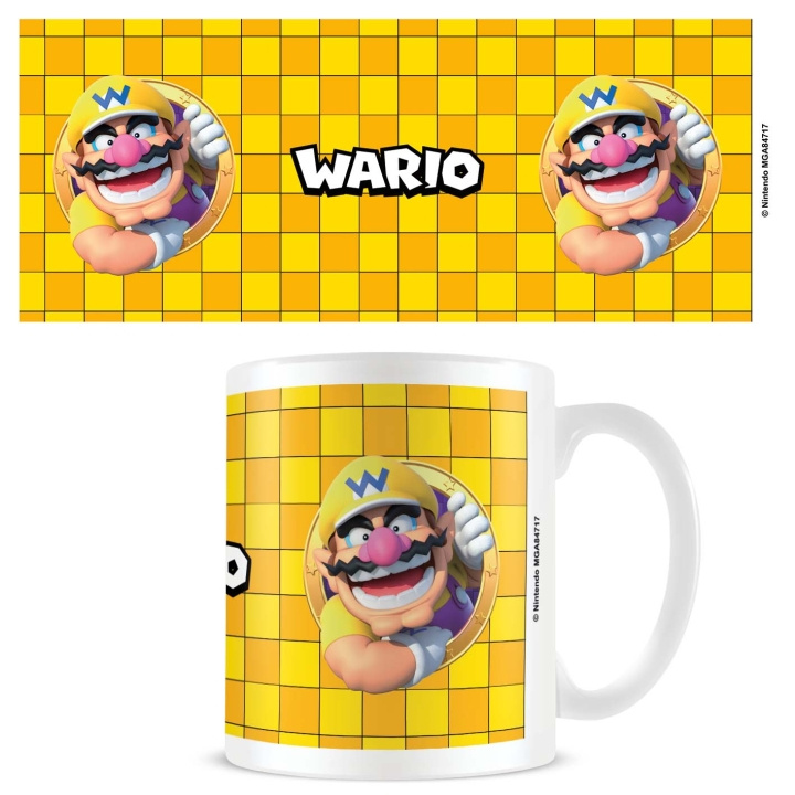 Pyramid International Muki Super Mario Wario 3D portti - Valkoinen ryhmässä URHEILU, VAPAA-AIKA JA HARRASTUS / Hauskat tavarat / Mukit @ TP E-commerce Nordic AB (D04492)