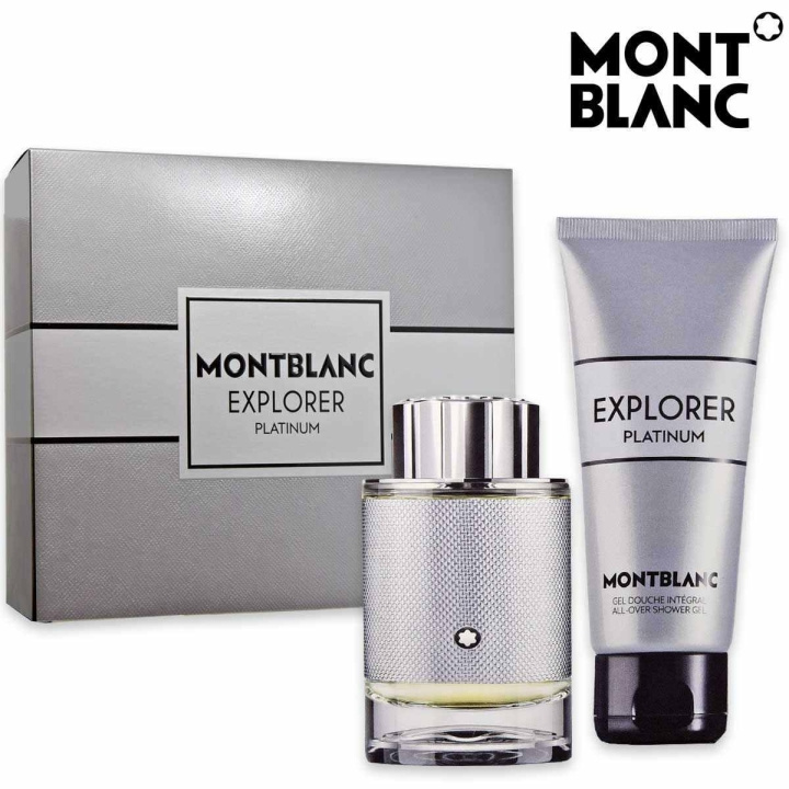 Mont Blanc Explorer Platinum lahjapakkaus ryhmässä KAUNEUS JA TERVEYS / Lahjapakkaukset / Naisten lahjapakkaukset @ TP E-commerce Nordic AB (D04589)