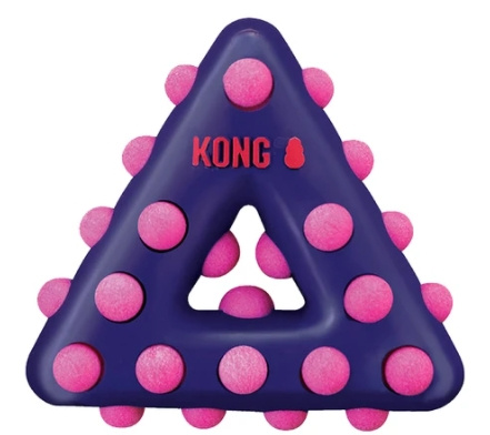 Kong Dotz Triangle 15cm - (KongTDD13E) ryhmässä KOTI, TALOUS JA PUUTARHA / Lemmikkitarvikkeet / Koira @ TP E-commerce Nordic AB (D04596)