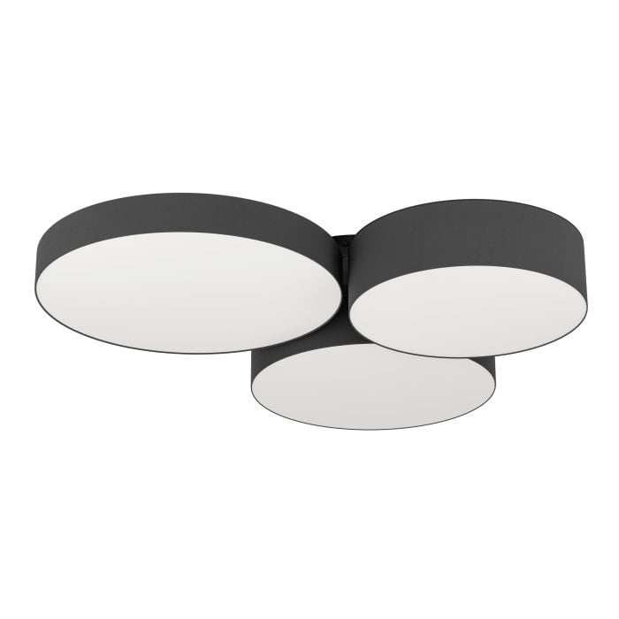 Eglo Barbano-Z kattovalaisin musta 60.5x56x5 - RGB + TW - Zigbee, Bluetooth ryhmässä KODINELEKTRONIIKKA / Valaistus / Kattolamput @ TP E-commerce Nordic AB (D04603)