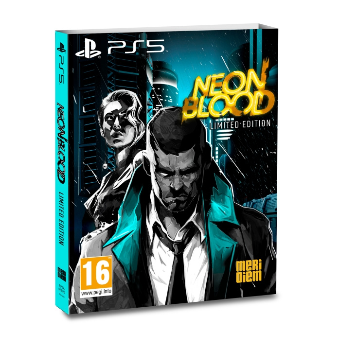 Neon Blood (Limited Edition) (PS5) ryhmässä KODINELEKTRONIIKKA / Pelikonsolit & Tarvikkeet / Sony PlayStation 5 / Peli @ TP E-commerce Nordic AB (D04634)