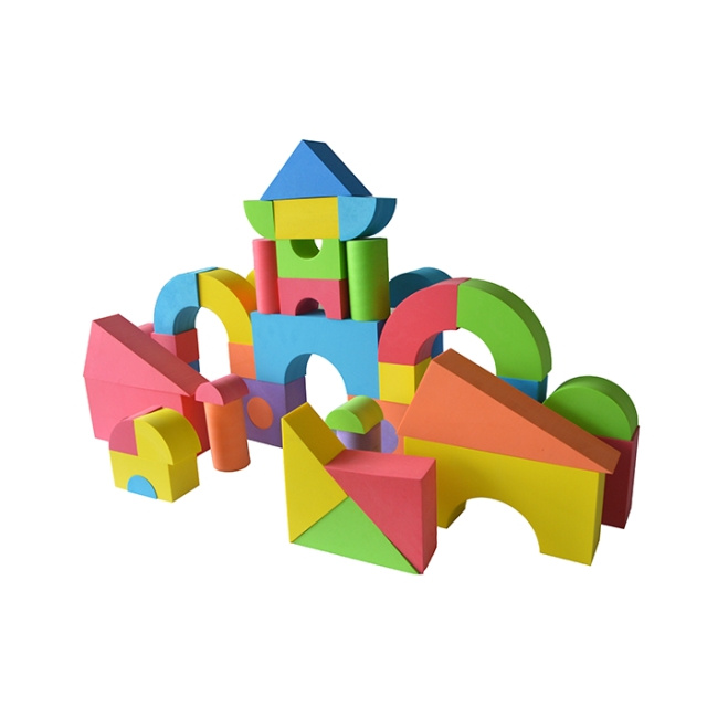 Babytrold Foam Building Bricks (18-49) ryhmässä LELUT, TUOTTEET LAPSILLE JA VAUVOILLE / Leikkikalut, Askartelu &Pelit / Rakennuslelut / Rakennuspalikat @ TP E-commerce Nordic AB (D04670)