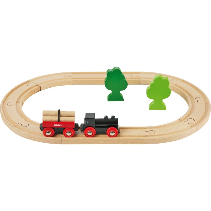 BRIO Little Forest -junasarja (33042) ryhmässä LELUT, TUOTTEET LAPSILLE JA VAUVOILLE / Leikkikalut, Askartelu &Pelit / Autoradat @ TP E-commerce Nordic AB (D04691)