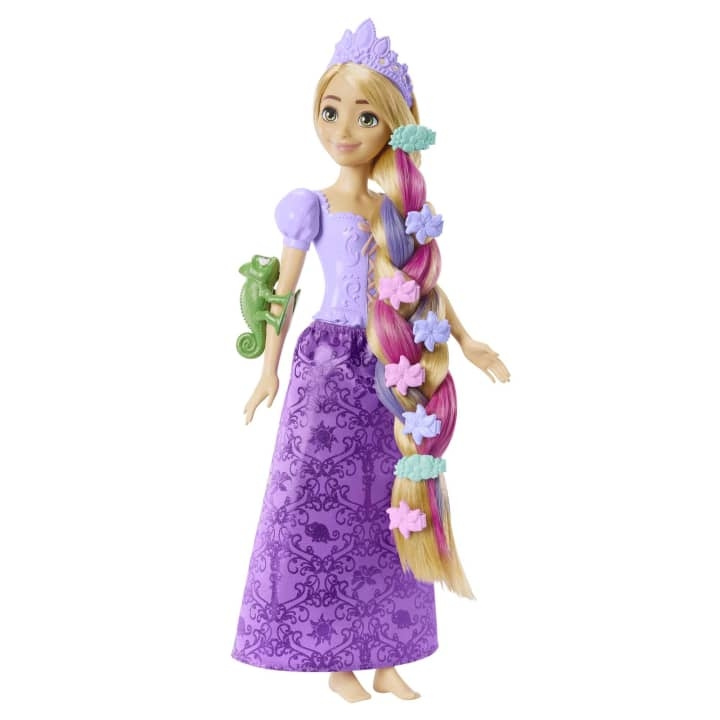 Disney Prinsessa - Rapunzel Satumainen hiusnukke (HLW18) ryhmässä LELUT, TUOTTEET LAPSILLE JA VAUVOILLE / Leikkikalut, Askartelu &Pelit / Nuket & Tarvikkeet @ TP E-commerce Nordic AB (D04695)