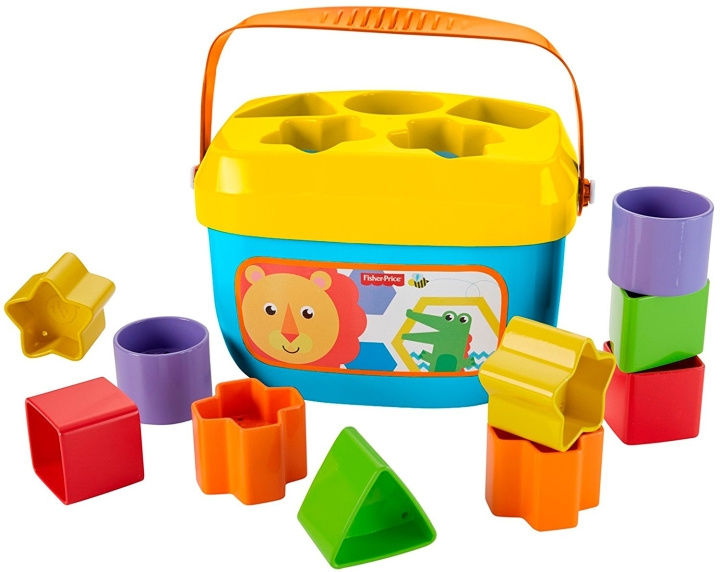 Fisher-Price Infant - Vauvan ensimmäiset palikat (FFC84) ryhmässä LELUT, TUOTTEET LAPSILLE JA VAUVOILLE / Leikkikalut, Askartelu &Pelit / Rakennuslelut / Rakennuspalikat @ TP E-commerce Nordic AB (D04709)