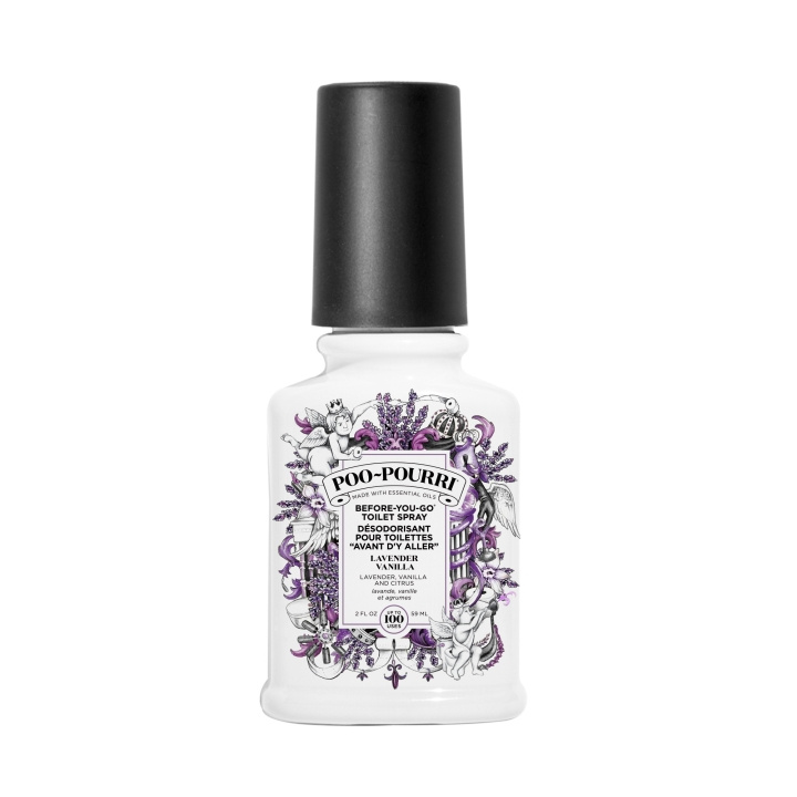 Poo~Pourri Laventeli-Vanilja WC-suihke 59 ml ryhmässä KAUNEUS JA TERVEYS / Tuoksut & Parfyymit / Muut tuoksut / Tuoksu diffuusori @ TP E-commerce Nordic AB (D04717)