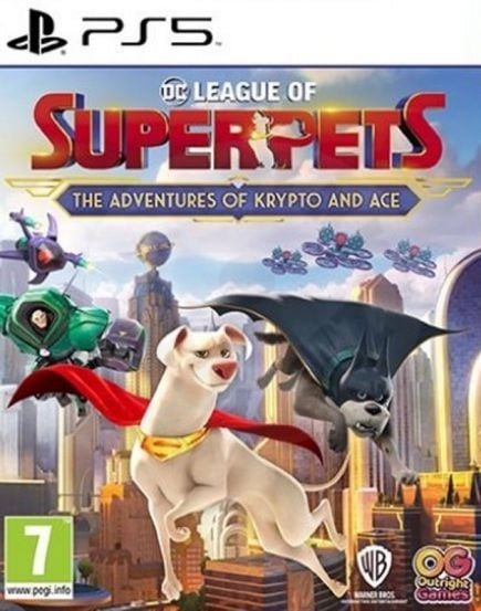 DC League of Super-Pets: The Adventures of Krypto and Ace (PS5) ryhmässä KODINELEKTRONIIKKA / Pelikonsolit & Tarvikkeet / Sony PlayStation 5 / Peli @ TP E-commerce Nordic AB (D04811)