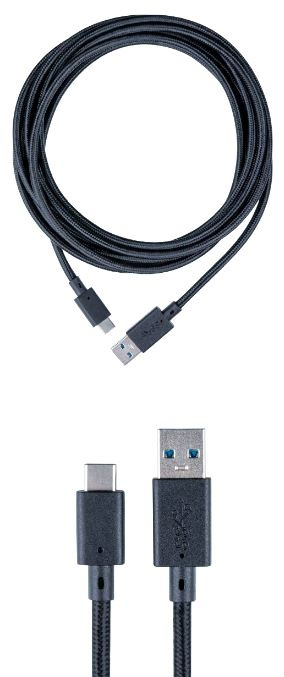 NACON USB -USB-C-KAAPELI PS5:LLE - 3M ryhmässä KODINELEKTRONIIKKA / Pelikonsolit & Tarvikkeet / Sony PlayStation 5 / Tarvikkeet @ TP E-commerce Nordic AB (D04840)