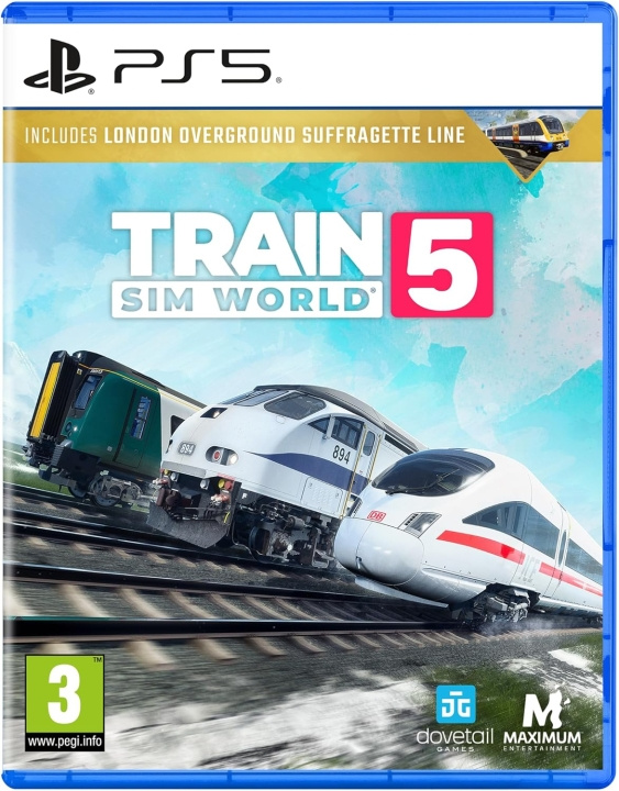 Train Sim World 5 (PS5) ryhmässä KODINELEKTRONIIKKA / Pelikonsolit & Tarvikkeet / Sony PlayStation 5 / Peli @ TP E-commerce Nordic AB (D04879)