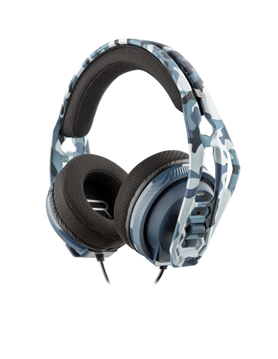 NACON RIG 400HS Langalliset kuulokkeet Xbox, PC/Mac Camo Blue (sininen) ryhmässä TIETOKOONET & TARVIKKEET / GAMING / Kuulokkeet @ TP E-commerce Nordic AB (D04880)