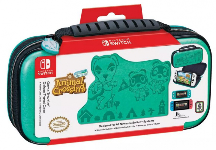 NACON Switch-matkalaukku Animal Crossing Switch Lite/Switch OLED -matkalaukku ryhmässä KODINELEKTRONIIKKA / Pelikonsolit & Tarvikkeet / Nintendo Switch Lite @ TP E-commerce Nordic AB (D04898)