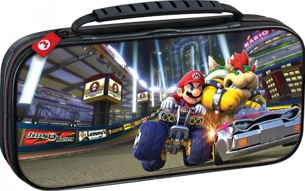 NACON Switch-matkalaukku Mario Kart Switch Lite/Switch OLED ryhmässä KODINELEKTRONIIKKA / Pelikonsolit & Tarvikkeet / Nintendo Switch Lite @ TP E-commerce Nordic AB (D04902)