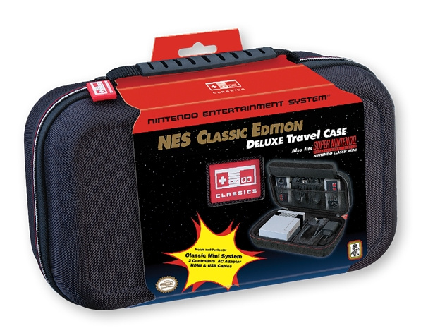 NACON Classic Mini Official Case Officially Licensed NES/SNES ryhmässä KODINELEKTRONIIKKA / Pelikonsolit & Tarvikkeet / Nintendo SNES Classic Mini @ TP E-commerce Nordic AB (D04904)