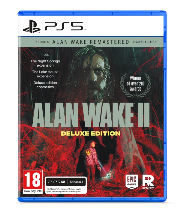 Alan Wake 2 (Deluxe Edition) (PS5) ryhmässä KODINELEKTRONIIKKA / Pelikonsolit & Tarvikkeet / Sony PlayStation 5 / Peli @ TP E-commerce Nordic AB (D04944)