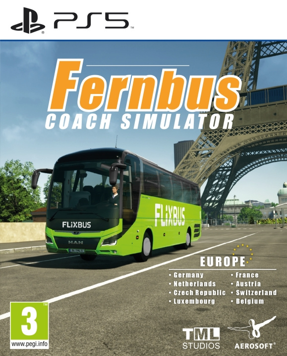 Fernbus Coach Simulator (PS5) ryhmässä KODINELEKTRONIIKKA / Pelikonsolit & Tarvikkeet / Sony PlayStation 5 / Peli @ TP E-commerce Nordic AB (D04958)