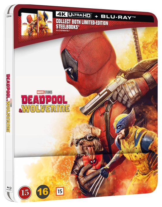 DEADPOOL & WOLVERINE ryhmässä KODINELEKTRONIIKKA / Ääni & Kuva / TV & Tarvikkeet / Elokuvat / Blu-ray @ TP E-commerce Nordic AB (D04974)