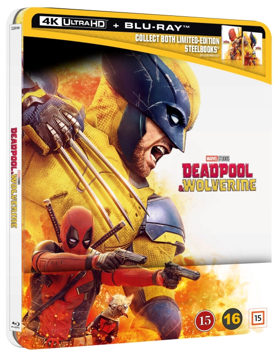 DEADPOOL & WOLVERINE ryhmässä KODINELEKTRONIIKKA / Ääni & Kuva / TV & Tarvikkeet / Elokuvat / Blu-ray @ TP E-commerce Nordic AB (D04975)