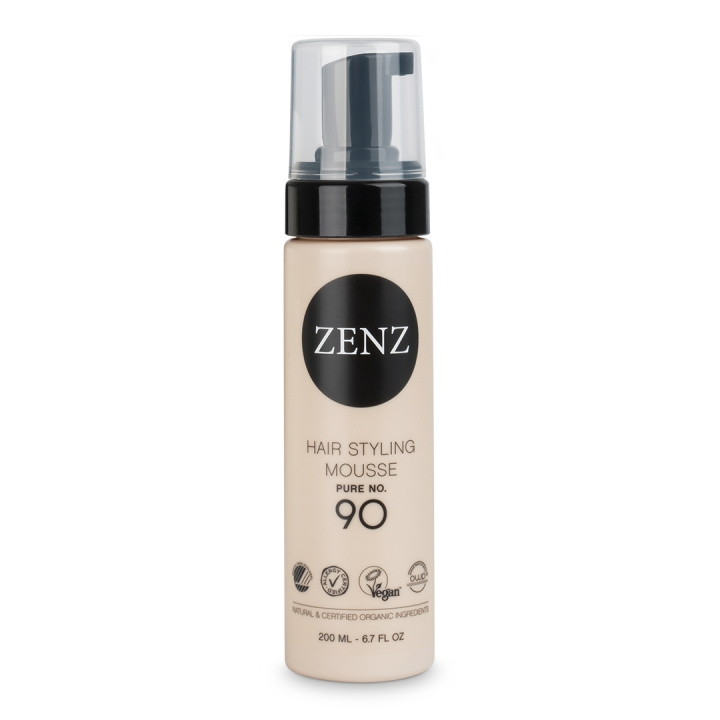 ZENZ Luomu nro 90 Volume Mousse Pure 200 ml ryhmässä KAUNEUS JA TERVEYS / Hiukset &Stailaus / Hiusten stailaus / Hiusten muotoiluvaahto @ TP E-commerce Nordic AB (D05065)