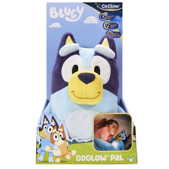 Bluey Kids Light Up Bedtime Pal – Soft toy night light - (10045) ryhmässä LELUT, TUOTTEET LAPSILLE JA VAUVOILLE / Lelut vauvoille (0-3v) / Pehmolelut @ TP E-commerce Nordic AB (D05068)