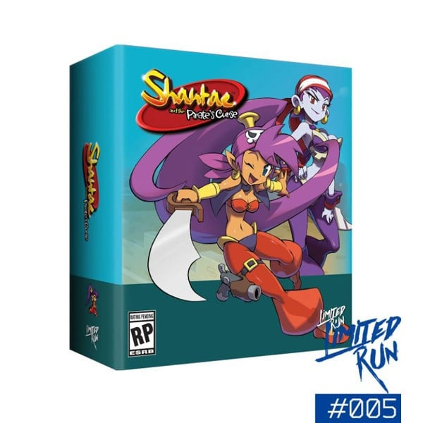 Shantae the Pirates Curse Collectors Edition (PS5) ryhmässä KODINELEKTRONIIKKA / Pelikonsolit & Tarvikkeet / Sony PlayStation 5 / Peli @ TP E-commerce Nordic AB (D05074)