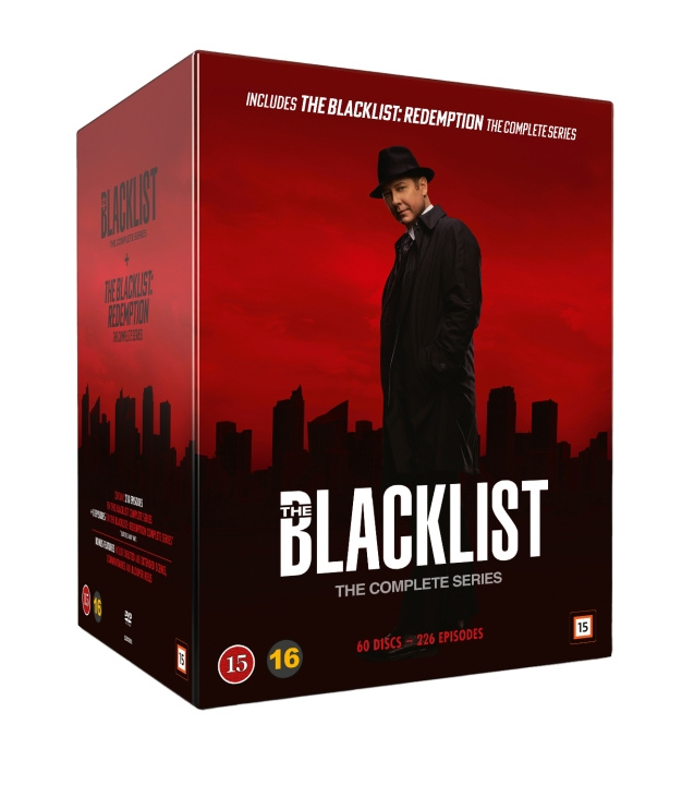 The Blacklist - Complete Box ryhmässä KODINELEKTRONIIKKA / Ääni & Kuva / TV & Tarvikkeet / Elokuvat / DVD @ TP E-commerce Nordic AB (D05076)