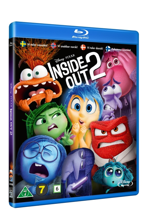 INSIDE OUT 2 ryhmässä KODINELEKTRONIIKKA / Ääni & Kuva / TV & Tarvikkeet / Elokuvat / Blu-ray @ TP E-commerce Nordic AB (D05091)