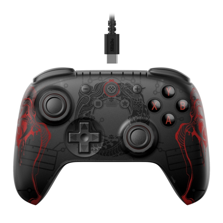 8Bitdo Ultimate 2C Wired Pad musta Myytti Wukong ryhmässä TIETOKOONET & TARVIKKEET / GAMING / Tarvikkeet pelaamiseen @ TP E-commerce Nordic AB (D05092)