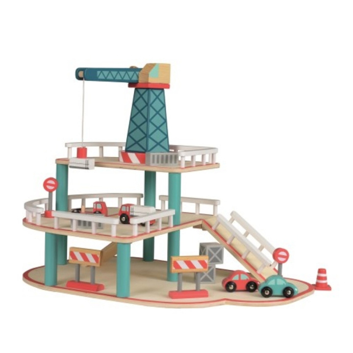 Egmont Toys Puinen autotalli nosturilla - (511049) ryhmässä LELUT, TUOTTEET LAPSILLE JA VAUVOILLE / Leikkikalut, Askartelu &Pelit / Lelusarja @ TP E-commerce Nordic AB (D05101)