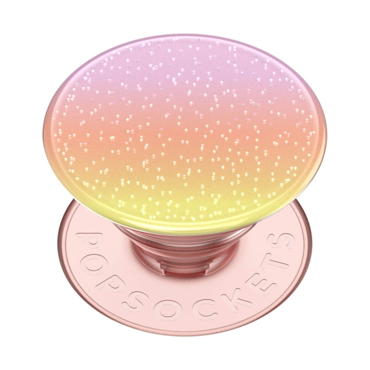 PopSockets Matkapuhelimenpidike PopGrip Original Glitter Aura Sunrise ryhmässä ÄLYPUHELIMET JA TABLETIT / Muut tarvikkeet / Popsockets @ TP E-commerce Nordic AB (D05314)