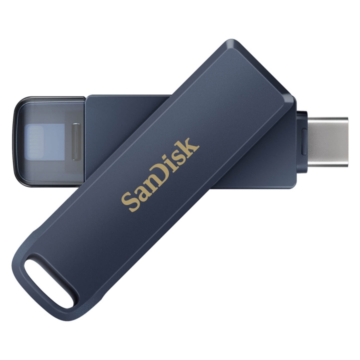 SanDisk USB-muistitikku iXpand Phone Drive 128GB ryhmässä KODINELEKTRONIIKKA / Tallennusvälineet / USB-muistitikku / Type C @ TP E-commerce Nordic AB (D05378)