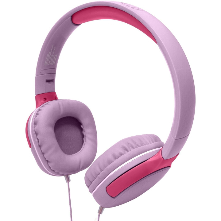 Celly KidsBeat 2 Hörlurar volymbegränsade max 85dB 3,5mm-kontakt Rosa ryhmässä KODINELEKTRONIIKKA / Ääni & Kuva / Kuulokkeet & Tarvikkeet / Kuulokkeet @ TP E-commerce Nordic AB (D05528)