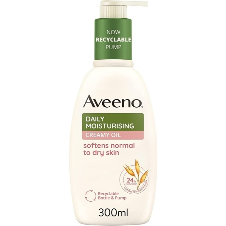 Aveeno Daily Moisturising Creamy Oil 300ml ryhmässä KAUNEUS JA TERVEYS / Ihonhoito / Kehon hoito / Kylpy- ja suihkugeelit @ TP E-commerce Nordic AB (D05585)