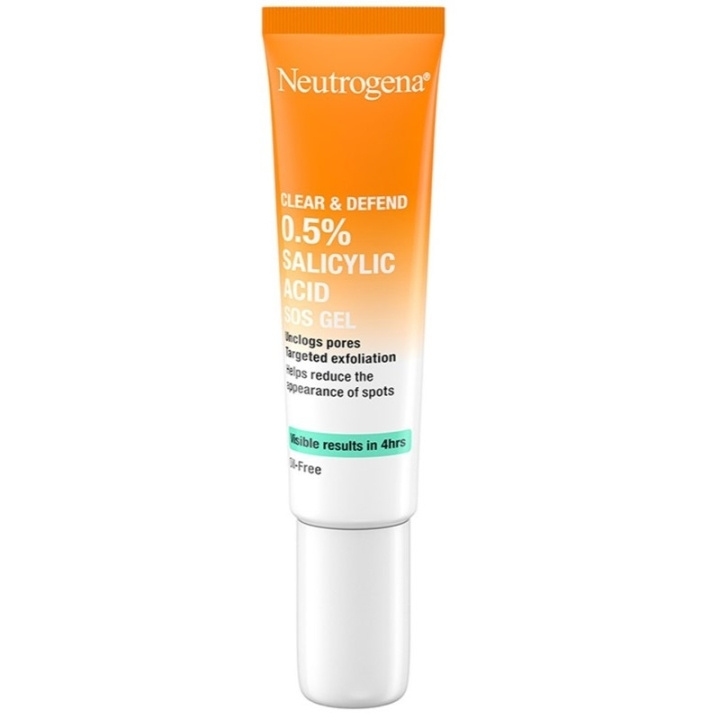 Neutrogena Clear & Defend 0.5% Salicylic Acid SOS Gel 15ml ryhmässä KAUNEUS JA TERVEYS / Ihonhoito / Kasvot / Kasvovoide @ TP E-commerce Nordic AB (D05590)