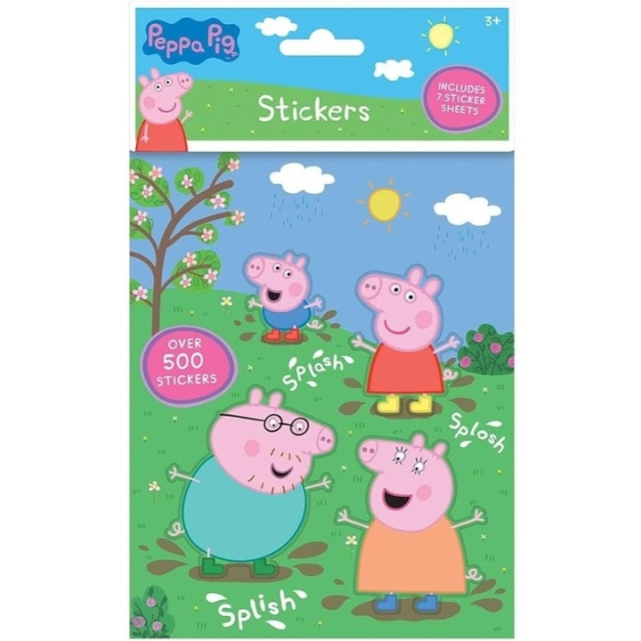 Peppa Pig 500 Stickers ryhmässä LELUT, TUOTTEET LAPSILLE JA VAUVOILLE / Leikkikalut, Askartelu &Pelit / Käsityöt @ TP E-commerce Nordic AB (D05602)