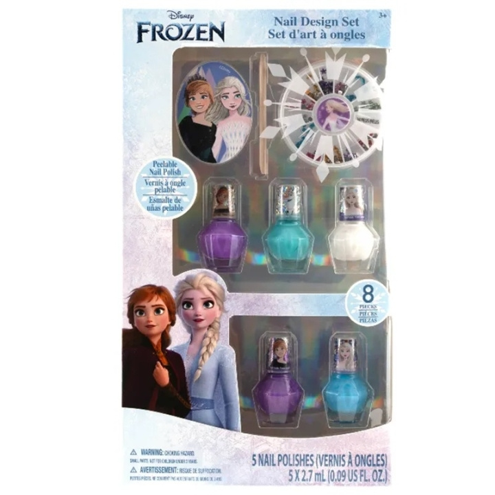 Disney Frozen Nail Design Set ryhmässä KAUNEUS JA TERVEYS / Manikyyri/Pedikyyri / Kynsilakka @ TP E-commerce Nordic AB (D05607)