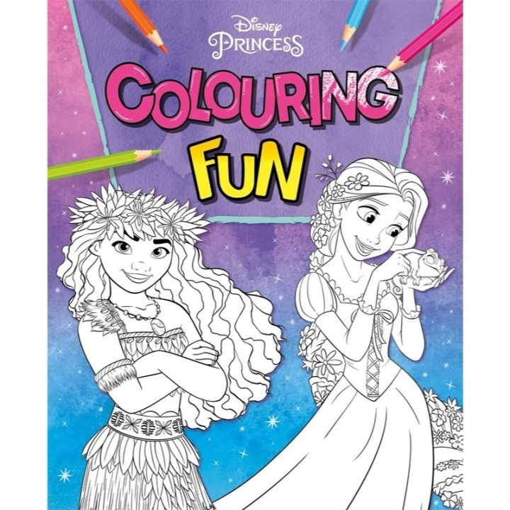 Disney Princess Colouring Fun ryhmässä LELUT, TUOTTEET LAPSILLE JA VAUVOILLE / Leikkikalut, Askartelu &Pelit / Käsityöt @ TP E-commerce Nordic AB (D05610)