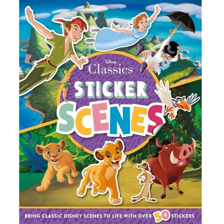 Disney Classics Sticker Scenes ryhmässä LELUT, TUOTTEET LAPSILLE JA VAUVOILLE / Leikkikalut, Askartelu &Pelit / Käsityöt @ TP E-commerce Nordic AB (D05612)