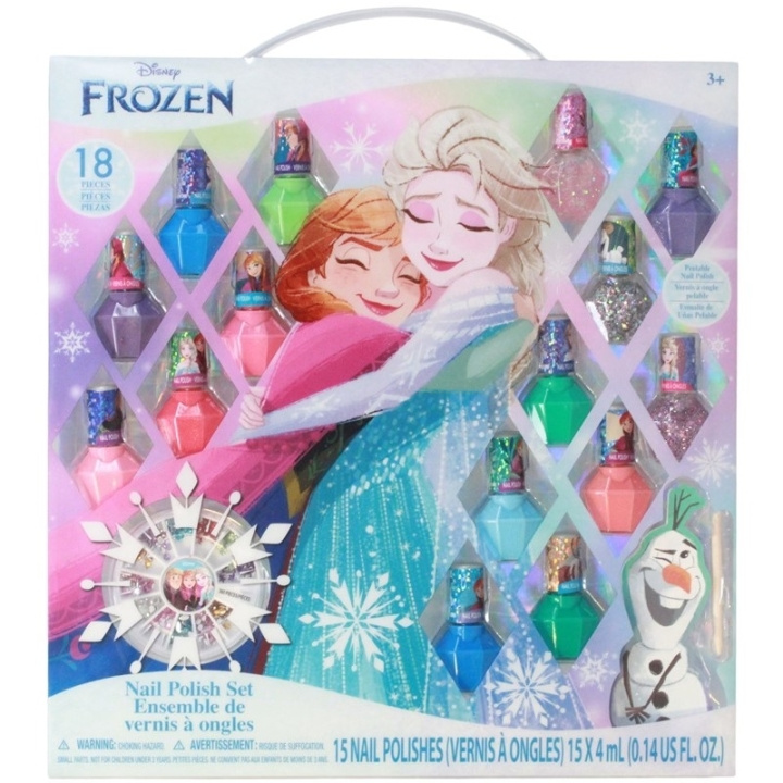 Disney Frozen Nail Polish Set ryhmässä KAUNEUS JA TERVEYS / Manikyyri/Pedikyyri / Kynsilakka @ TP E-commerce Nordic AB (D05613)