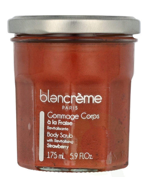 Blancreme Body Scrub 175 ml With Strawberry ryhmässä KAUNEUS JA TERVEYS / Ihonhoito / Kehon hoito / Vartalovoide @ TP E-commerce Nordic AB (D05634)