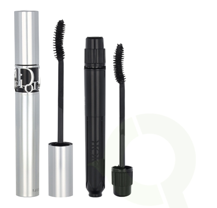 Dior Diorshow Mascara Set 12 g Mascara 6gr/Mascara Refill 6gr ryhmässä KAUNEUS JA TERVEYS / Meikit / Silmät ja kulmat / Ripsiväri @ TP E-commerce Nordic AB (D05685)