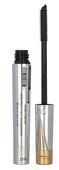 Max Factor Masterpiece 2 In 1 Lash Wow Mascara 7 ml #02 Black Brown ryhmässä KAUNEUS JA TERVEYS / Meikit / Silmät ja kulmat / Ripsiväri @ TP E-commerce Nordic AB (D05829)