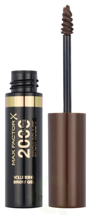 Max Factor 2000 Calorie Brow Sculpt Volumising Brow Gel 4.5 ml #003 Brown ryhmässä KAUNEUS JA TERVEYS / Meikit / Silmät ja kulmat / Kulmageeli @ TP E-commerce Nordic AB (D05846)