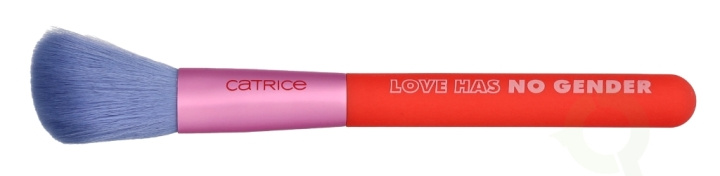 Catrice Who I Am Blush Brush 1 piece C01 Love Has No Gender ryhmässä KAUNEUS JA TERVEYS / Meikit / Tarvikkeet & Meikkisetit / Harjat & Pensselit @ TP E-commerce Nordic AB (D05863)