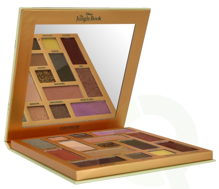 Catrice Disney The Jungle Book Eyeshadow Palette 28 g 010 Bare Necessities ryhmässä KAUNEUS JA TERVEYS / Meikit / Silmät ja kulmat / Luomivärit @ TP E-commerce Nordic AB (D05869)